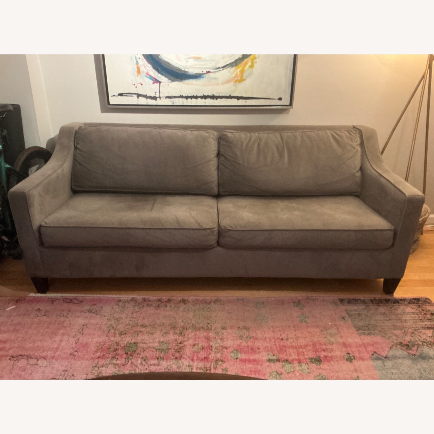 West Elm Dark Gray Paidge Sleeper Sofa - image-1