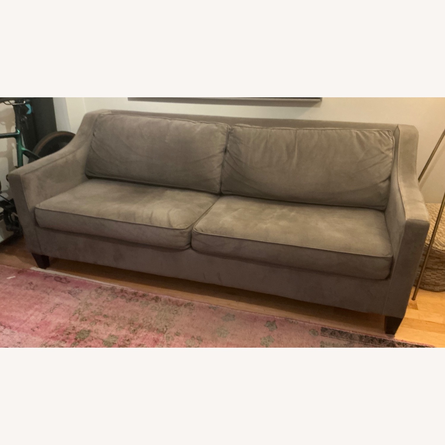 West Elm Dark Gray Paidge Sleeper Sofa - image-2