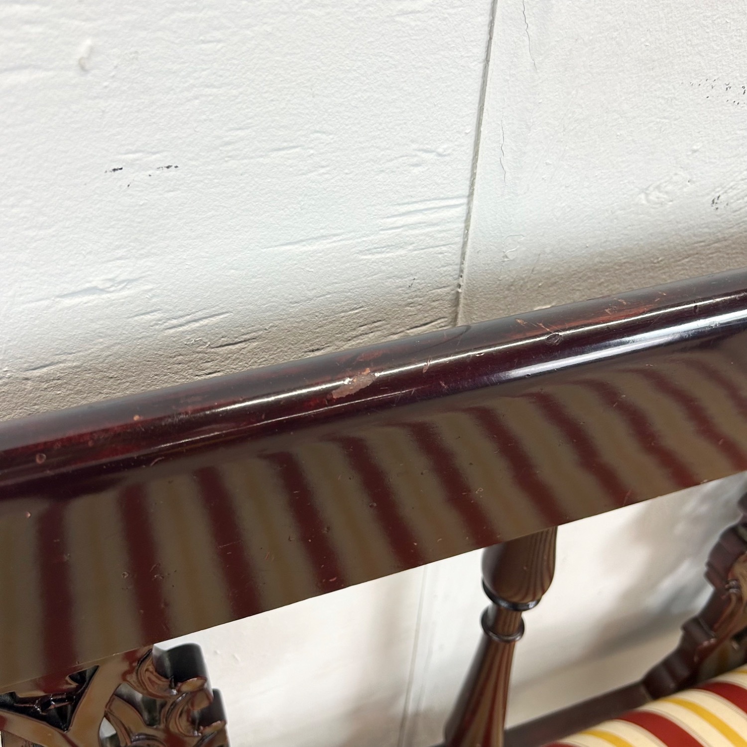 Vintage Two Seat Chippendale Settee - image-14