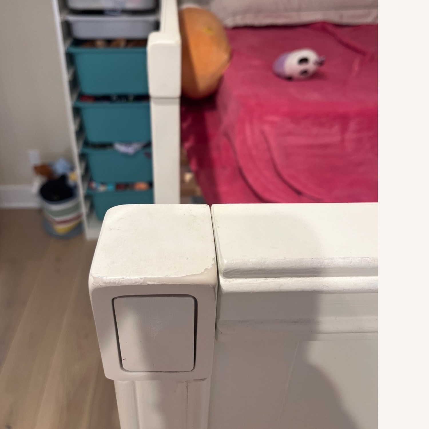 Pottery Barn Hayes White Wood Bunk Bed - image-4