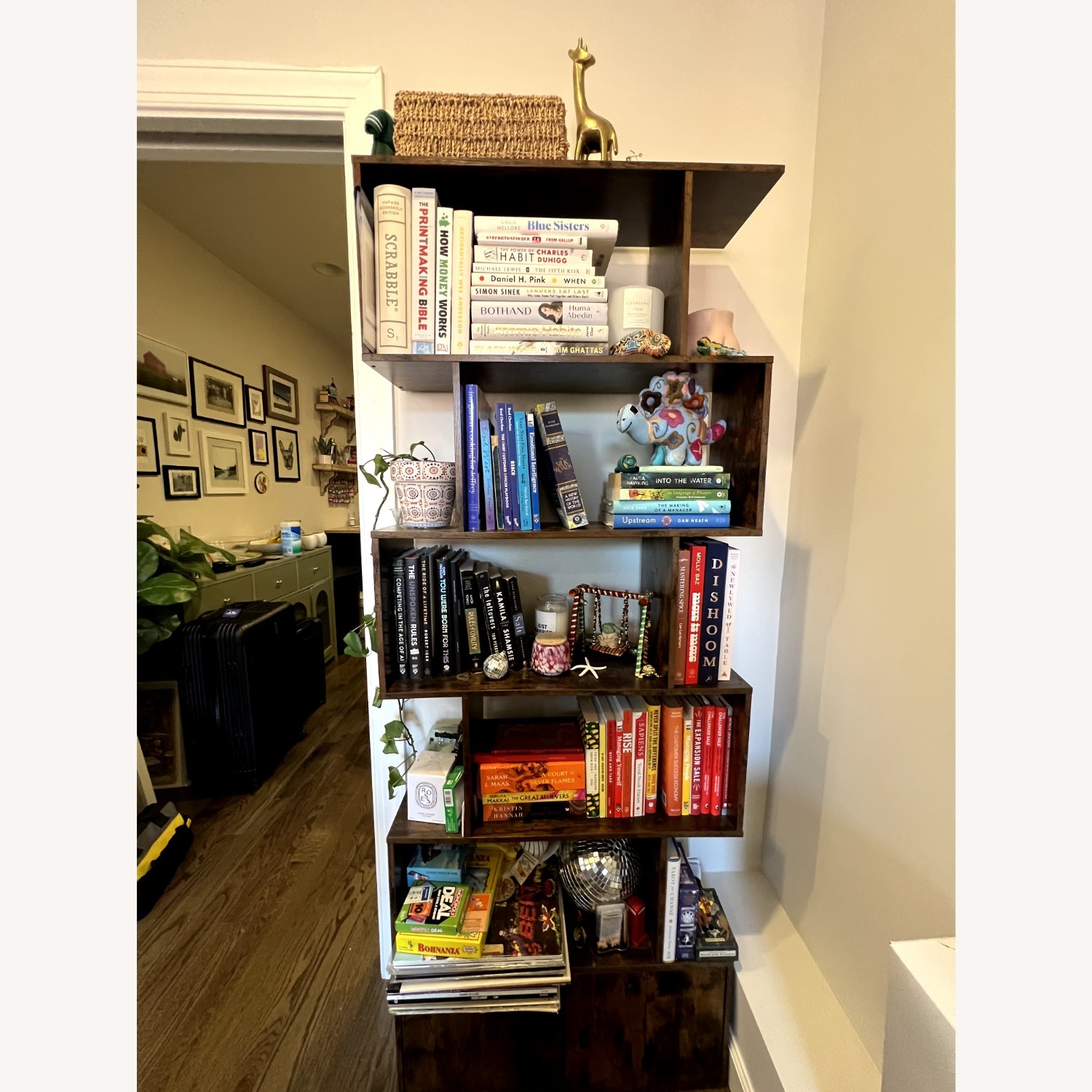 Wayfair Dark Brown Bookcase - image-3
