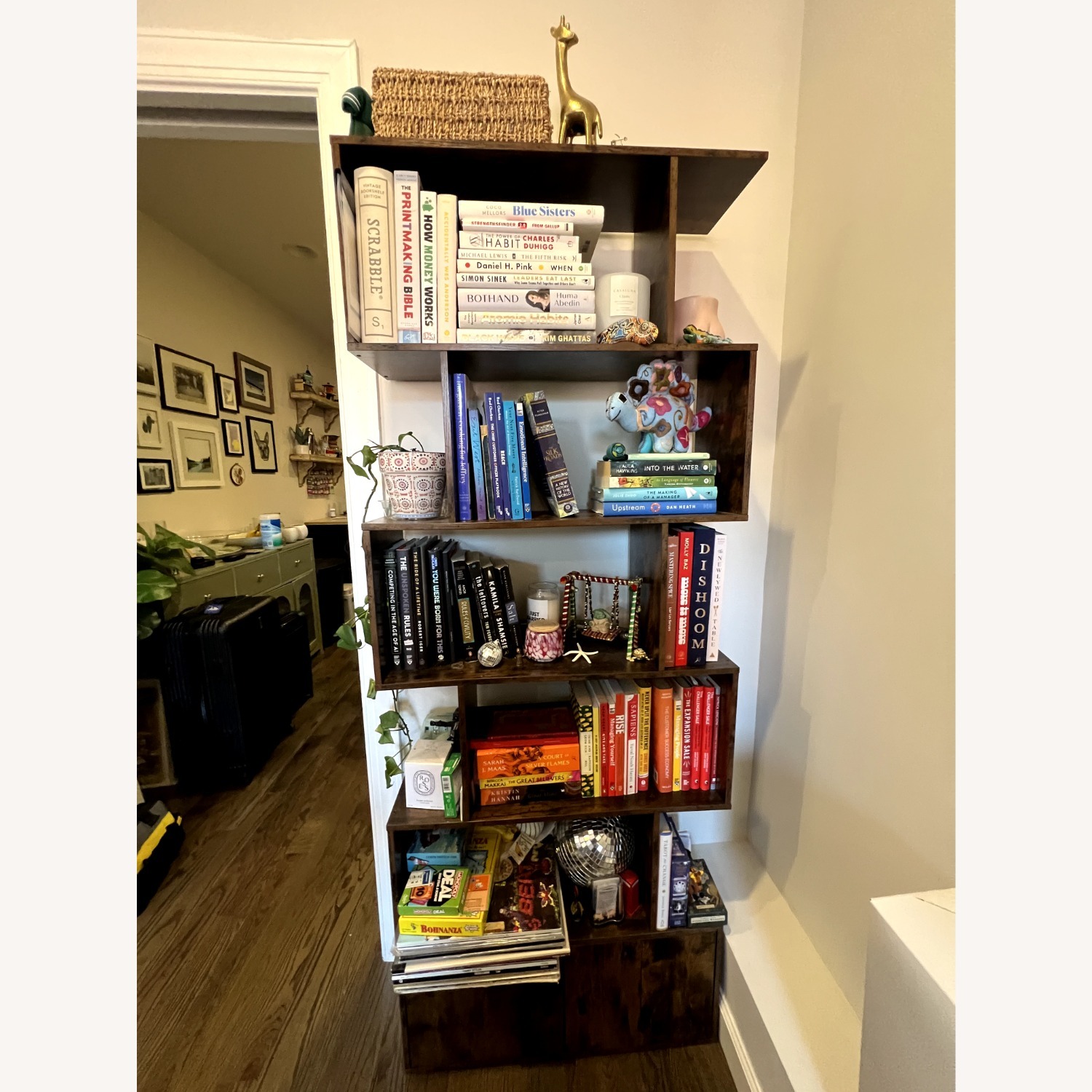 Wayfair Dark Brown Bookcase - image-2