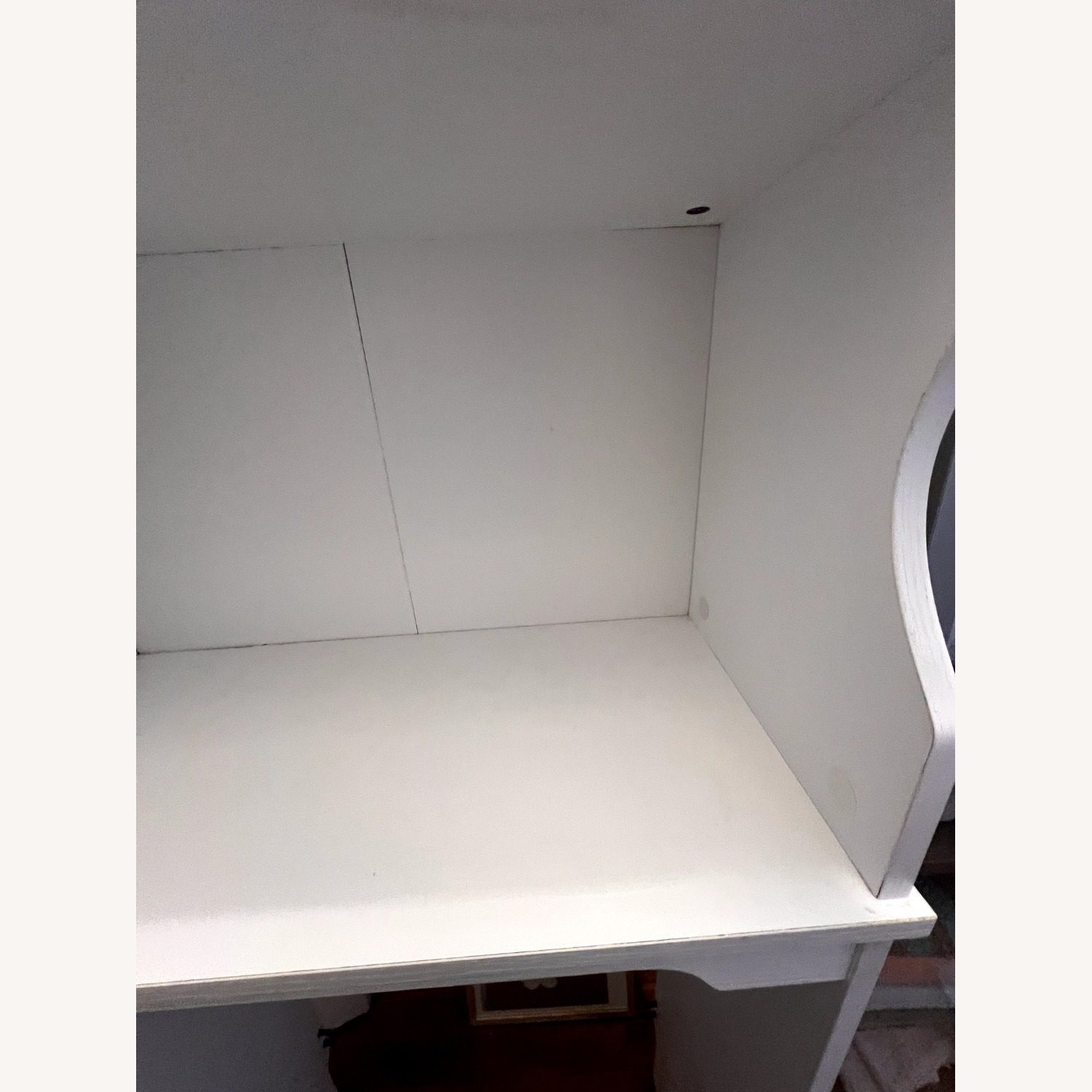 White Bathroom Over Toilet Storage Shelf - image-8