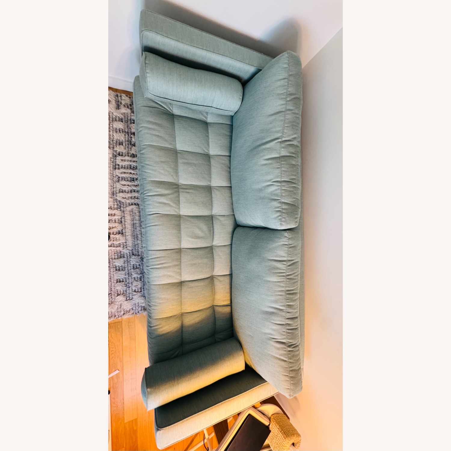 Joybird Briar Blue Sleeper Sofa - image-3