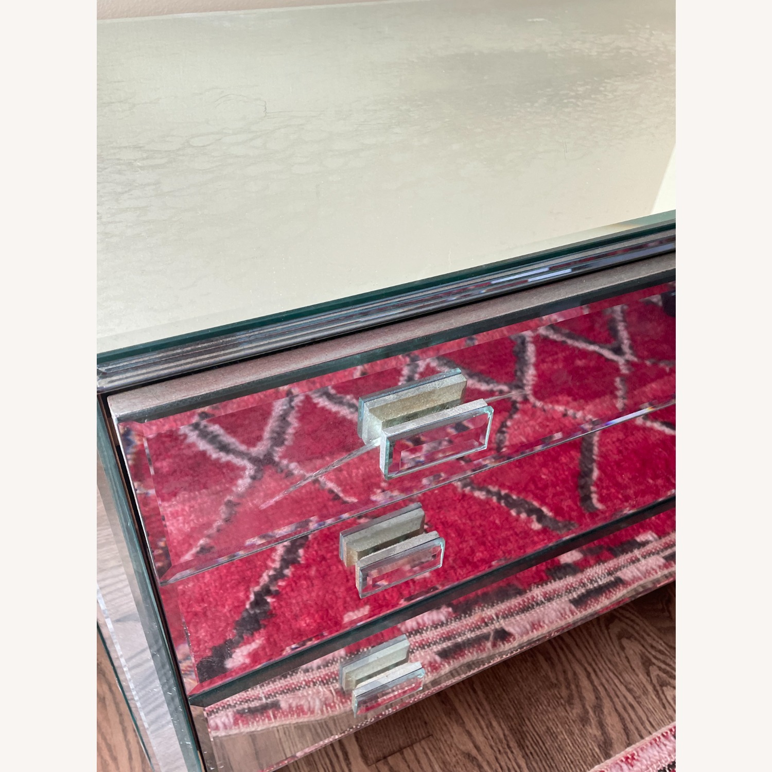 Vintage/Antique Mirrored Dresser - image-4