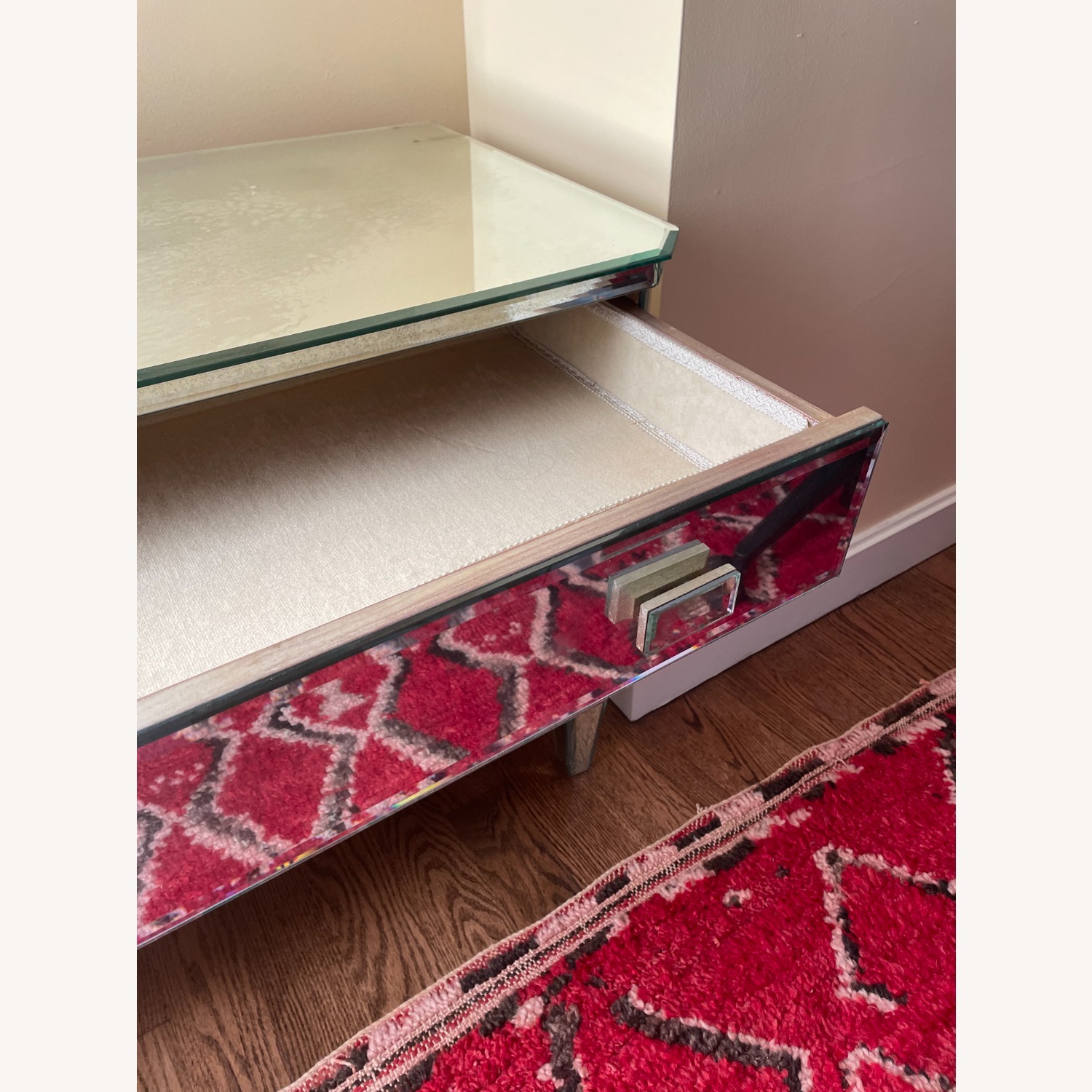 Vintage/Antique Mirrored Dresser - image-8