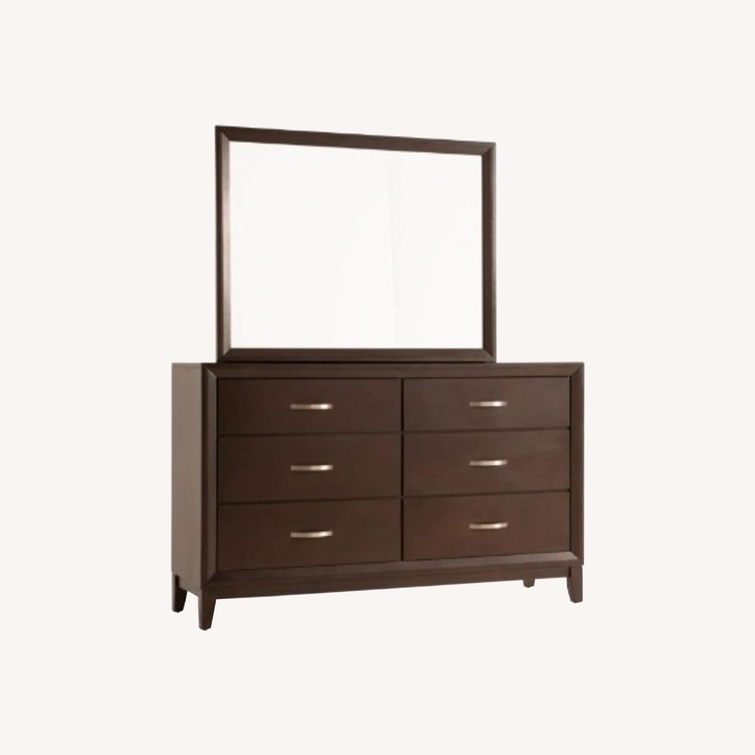 Bob's Discount Tremont Dark Brown Wood Dresser - image-0