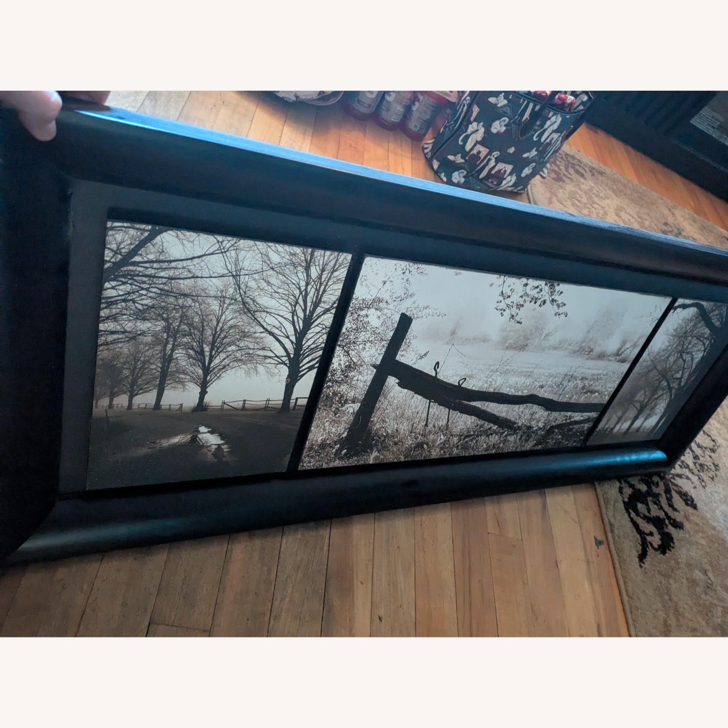 Target Black Wood Wall Art - image-0