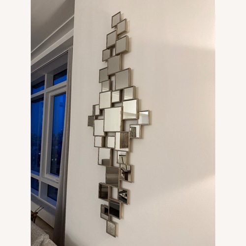 Used Christopher Guy Cubic Wall Mirror for sale on AptDeco