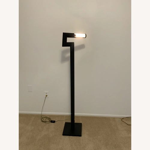 Used Mid-Century Modern Italian Black Floor Lamp for sale on AptDeco
