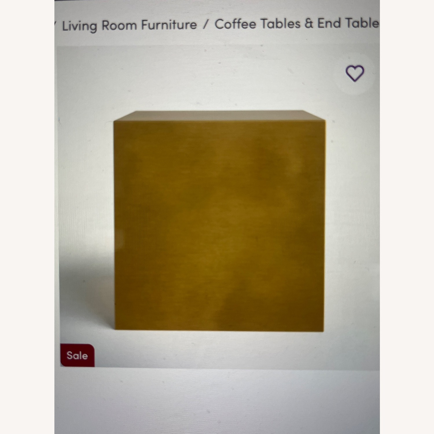 Jules-Steel Top End Table  - image-3