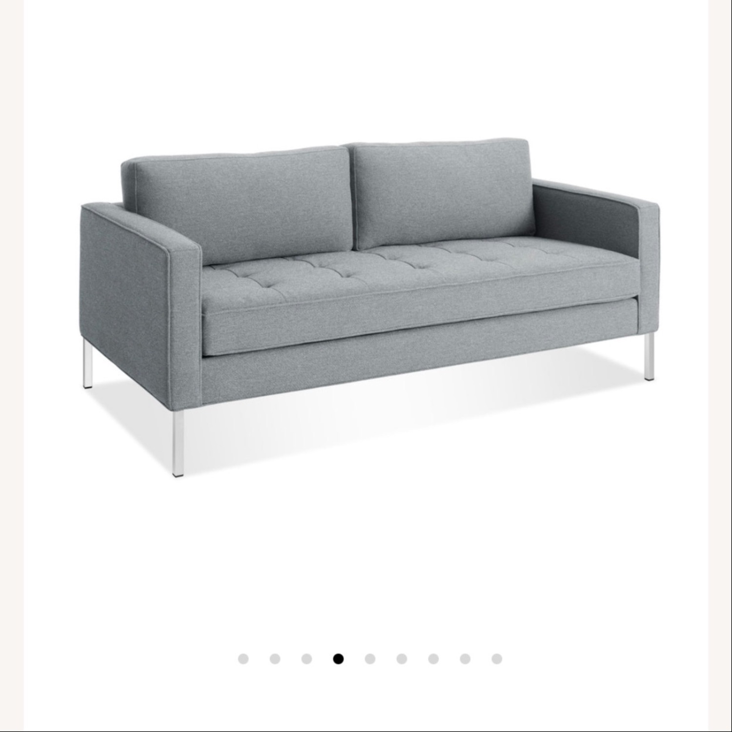 Blu Dot Paramount Light Gray 2 Seater Sofa - image-3