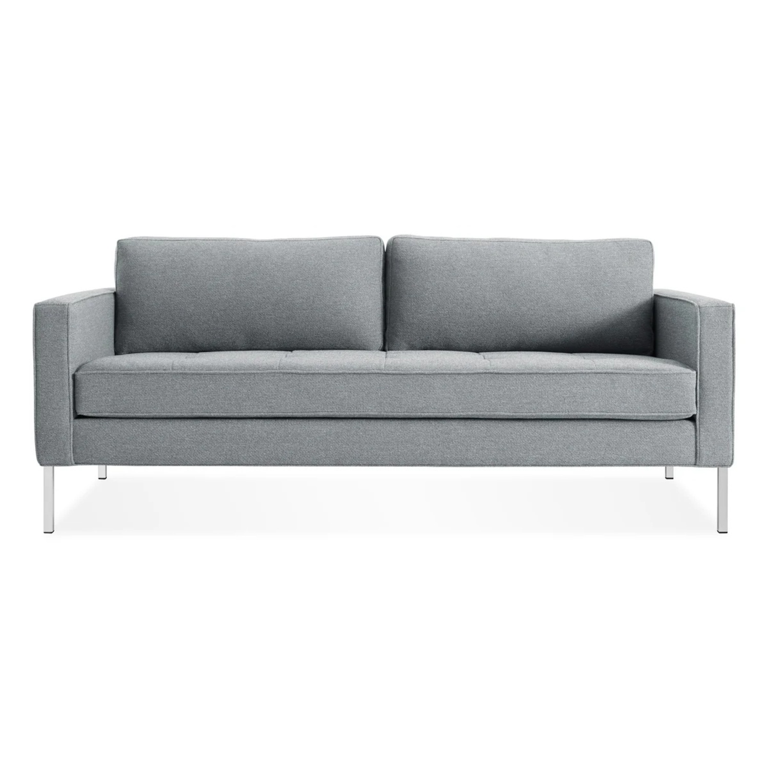 Blu Dot Paramount Light Gray 2 Seater Sofa - image-0