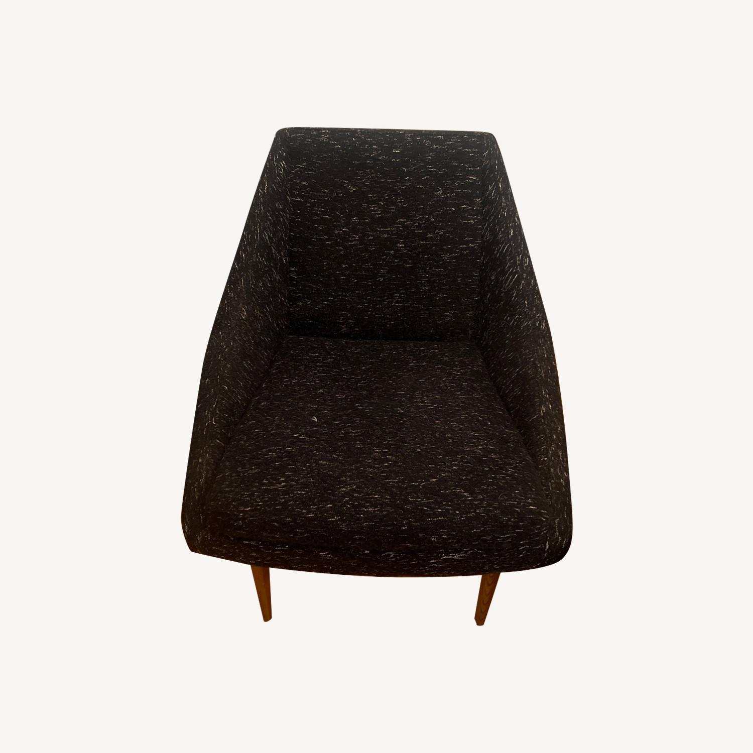 West Elm Parker Blue Accent Chairs - image-0