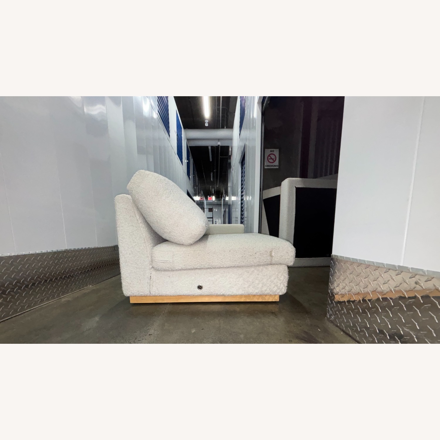 Rove Concepts Milo White Wool Blend 2 Piece Sectional - image-7