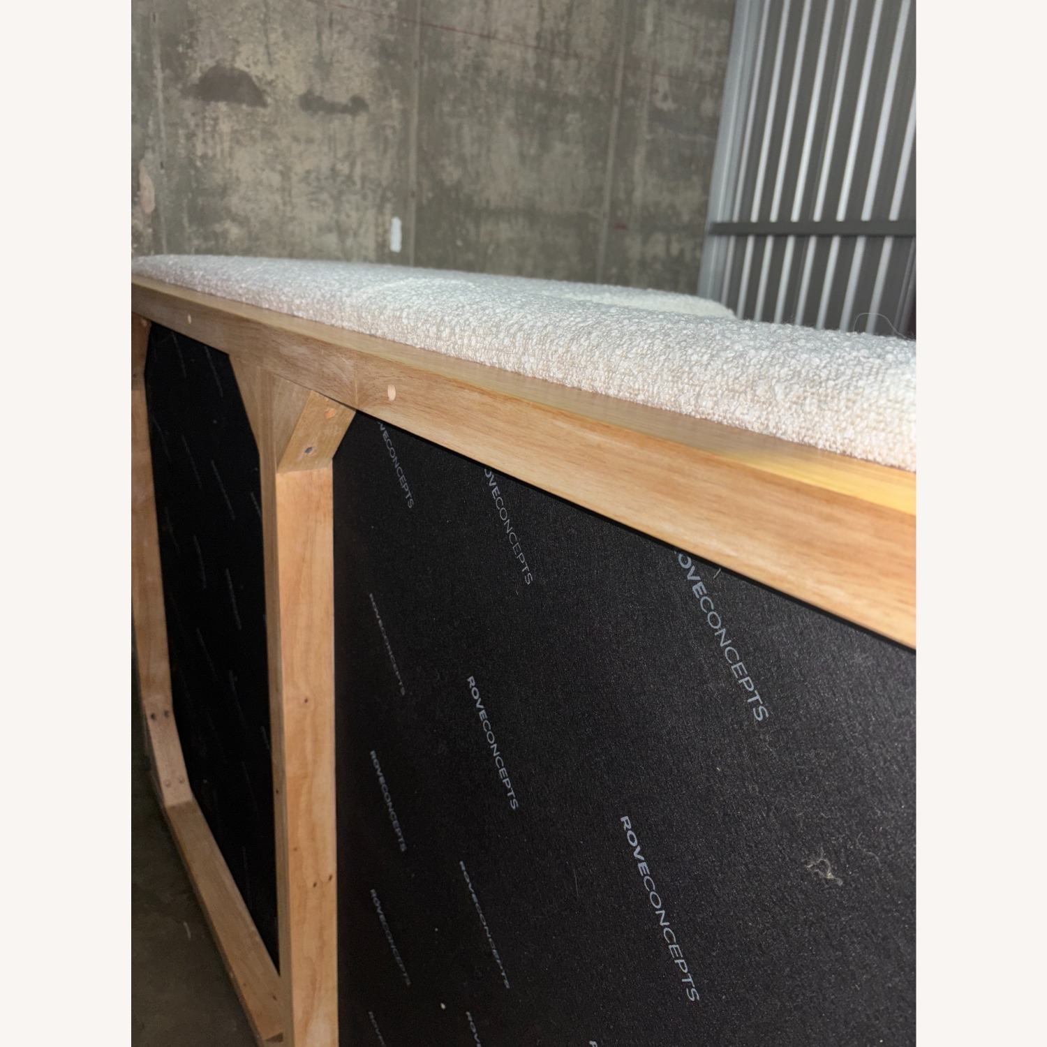 Rove Concepts Milo White Wool Blend 2 Piece Sectional - image-11