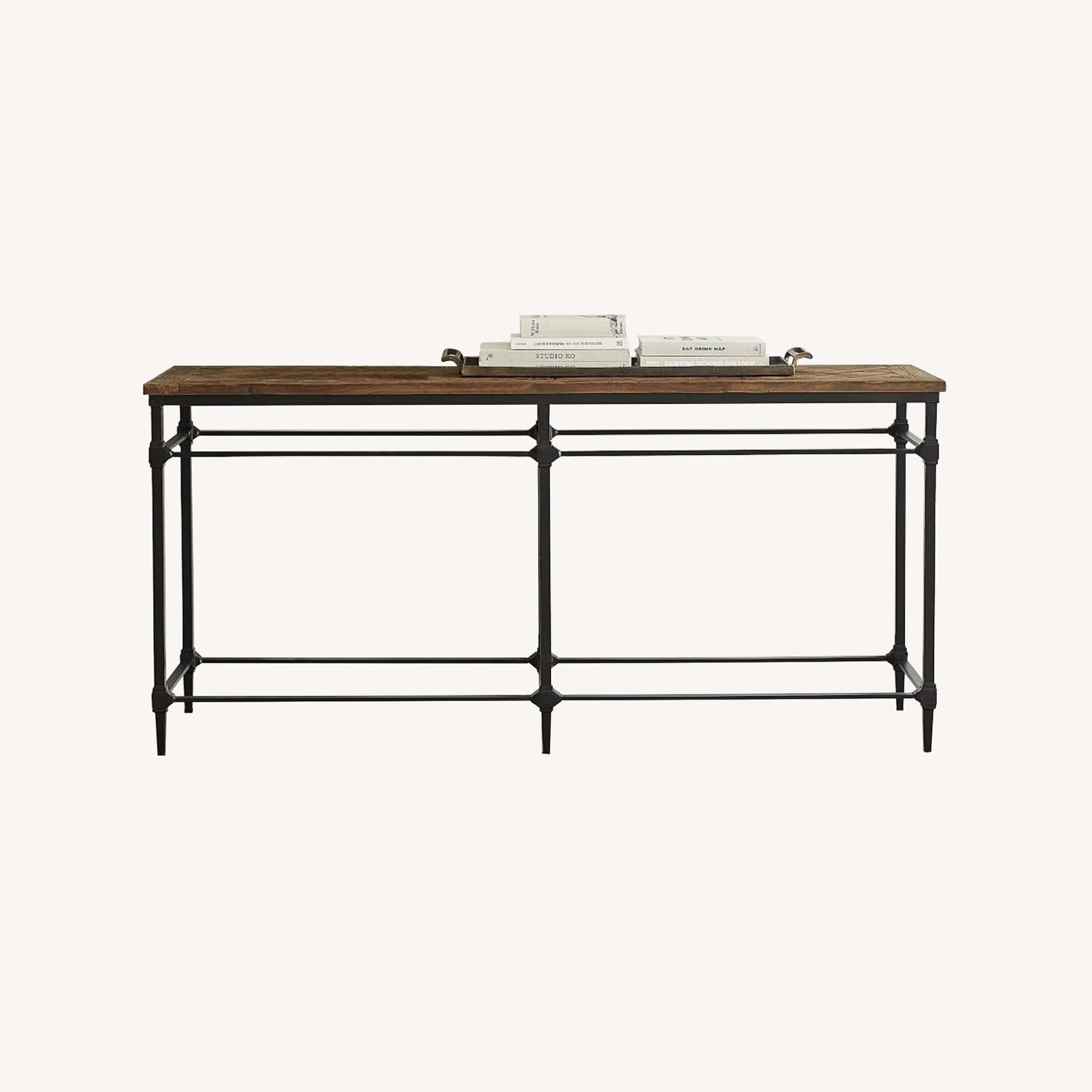 Pottery Barn Natural Wood Sideboard - image-0