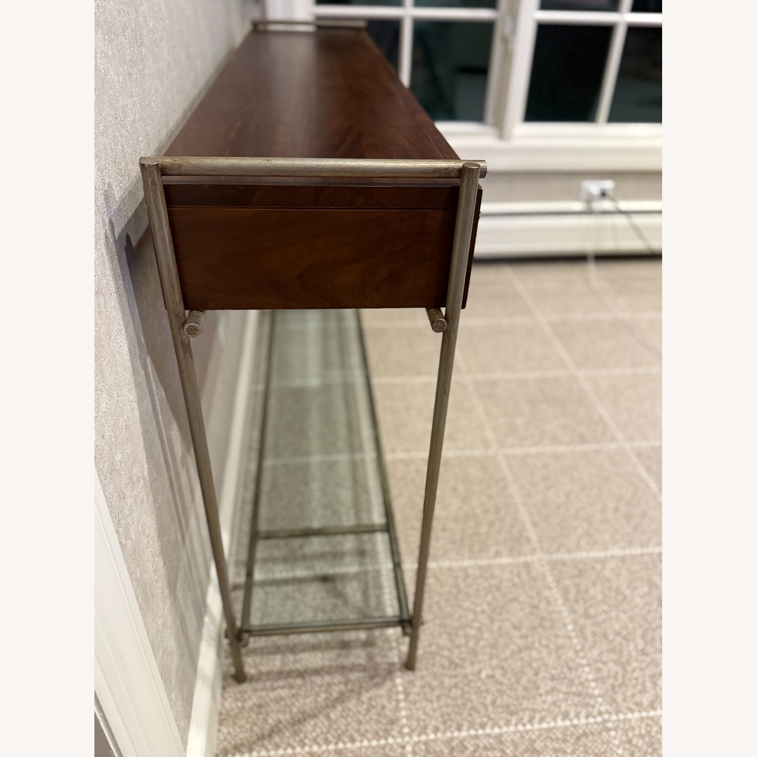 Charleston Forge Walnut Side Table - image-3