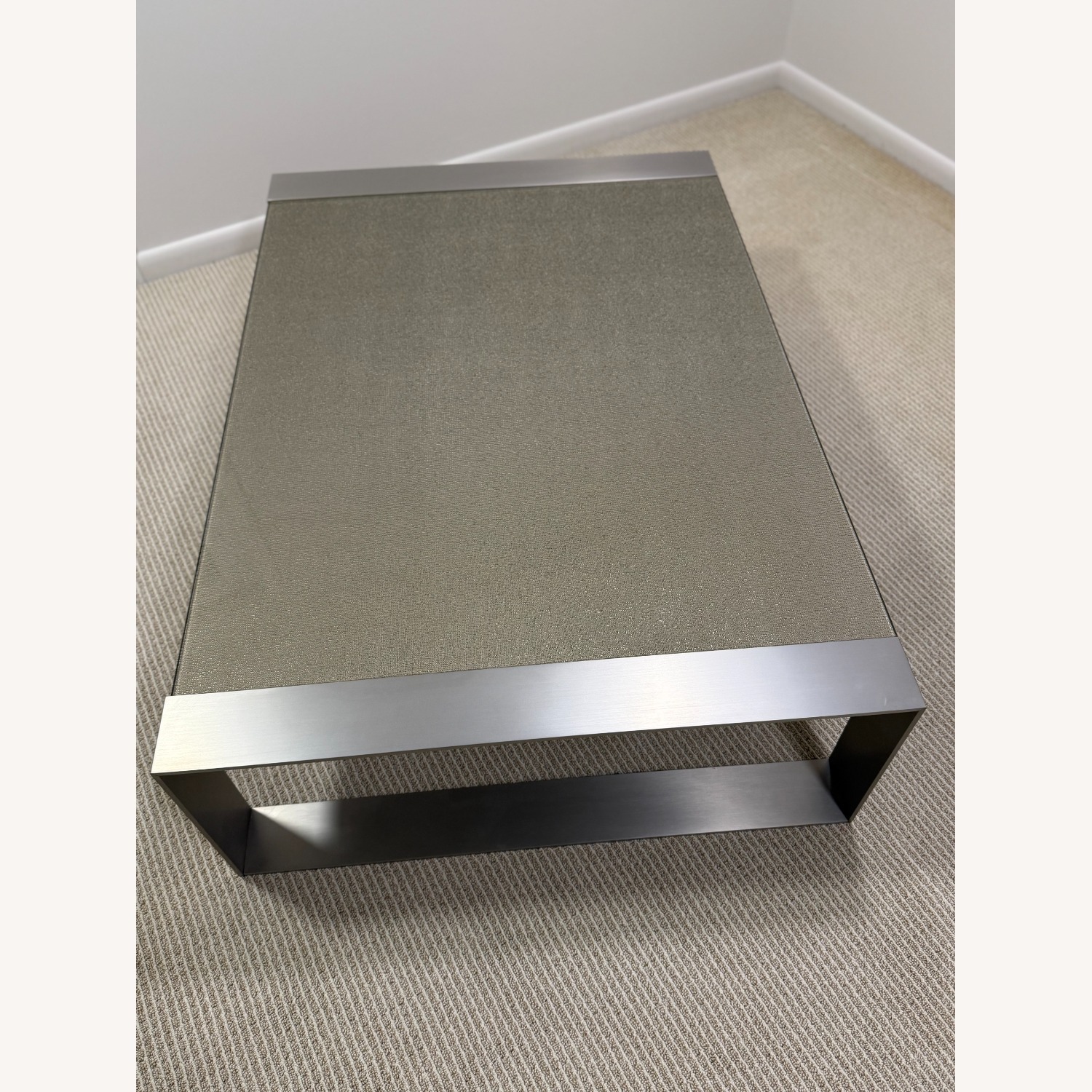 Ring Coffee Table Gold Metal Coffee Table - image-4