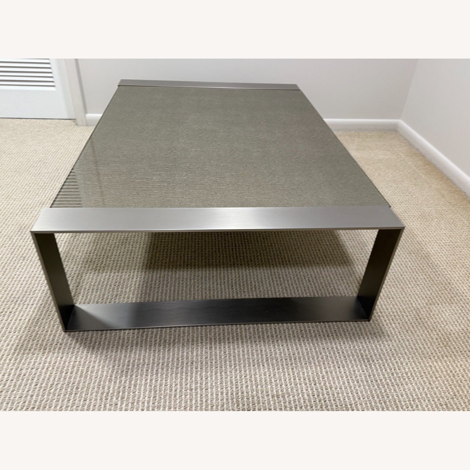 Ring Coffee Table Gold Metal Coffee Table - image-3