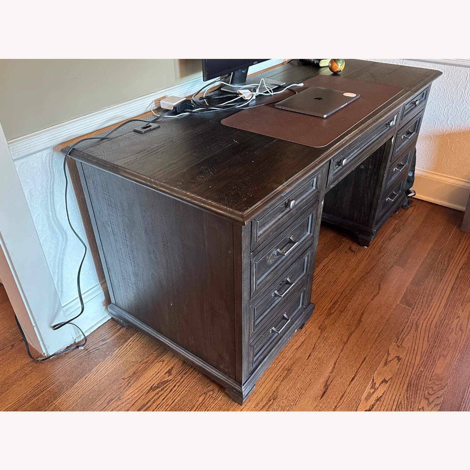 Birch Lane Kerey Light Gray Desk - image-2