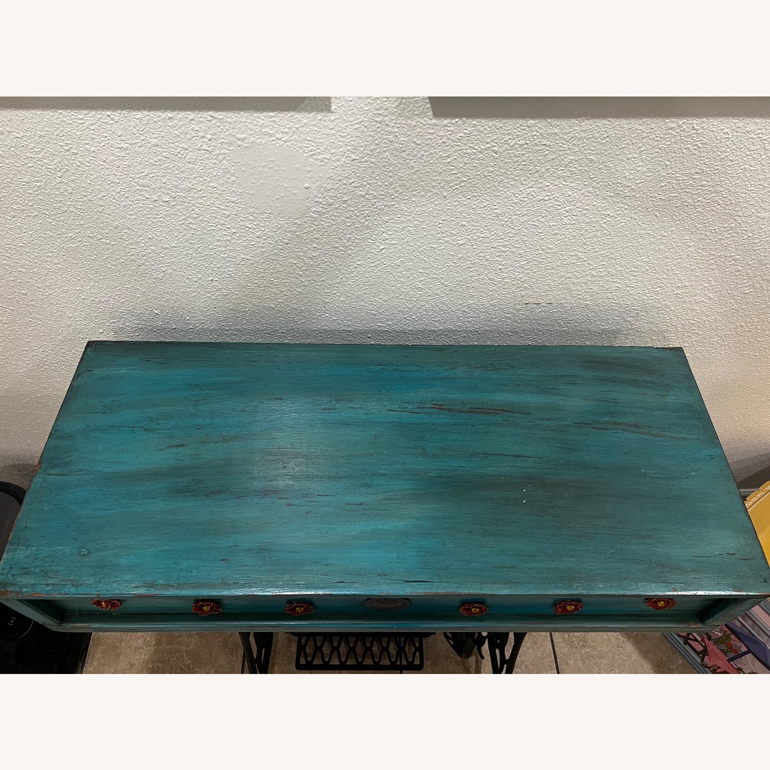 Vintage Custom Repurposed Singer Sewing Table - image-3