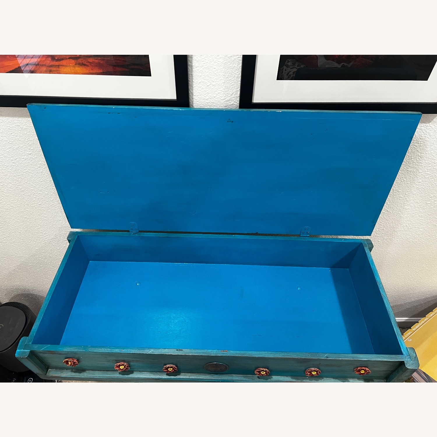 Vintage Custom Repurposed Singer Sewing Table - image-5