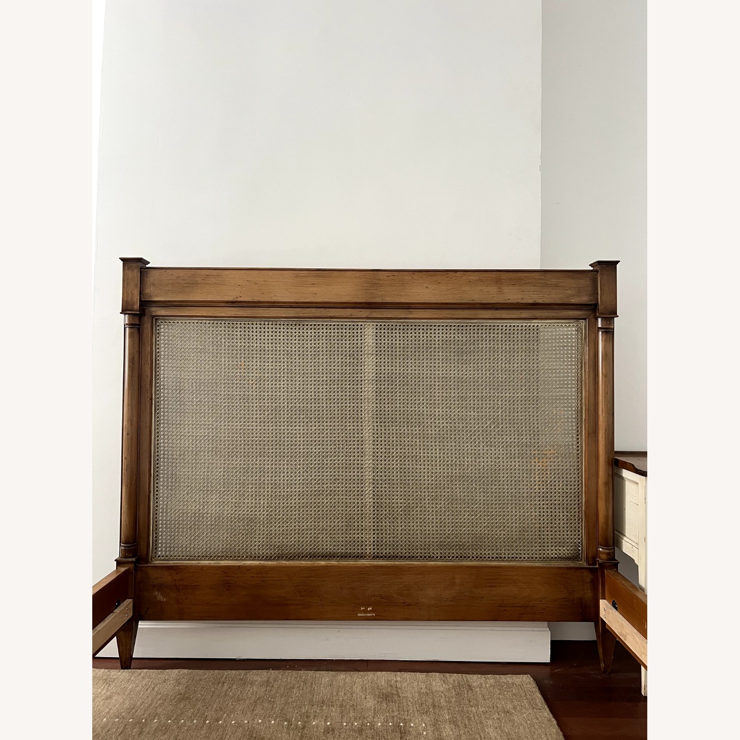 Roche Bobois Light Brown Wood Queen Bed - image-8