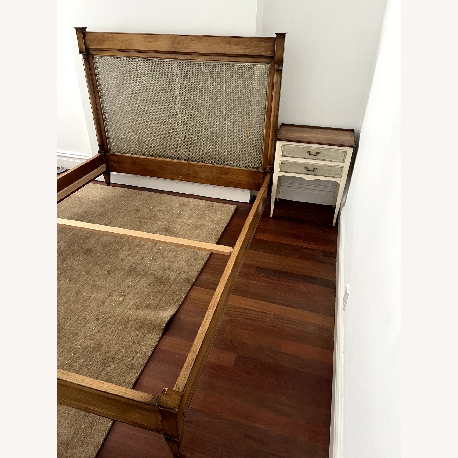 Roche Bobois Light Brown Wood Queen Bed - image-7