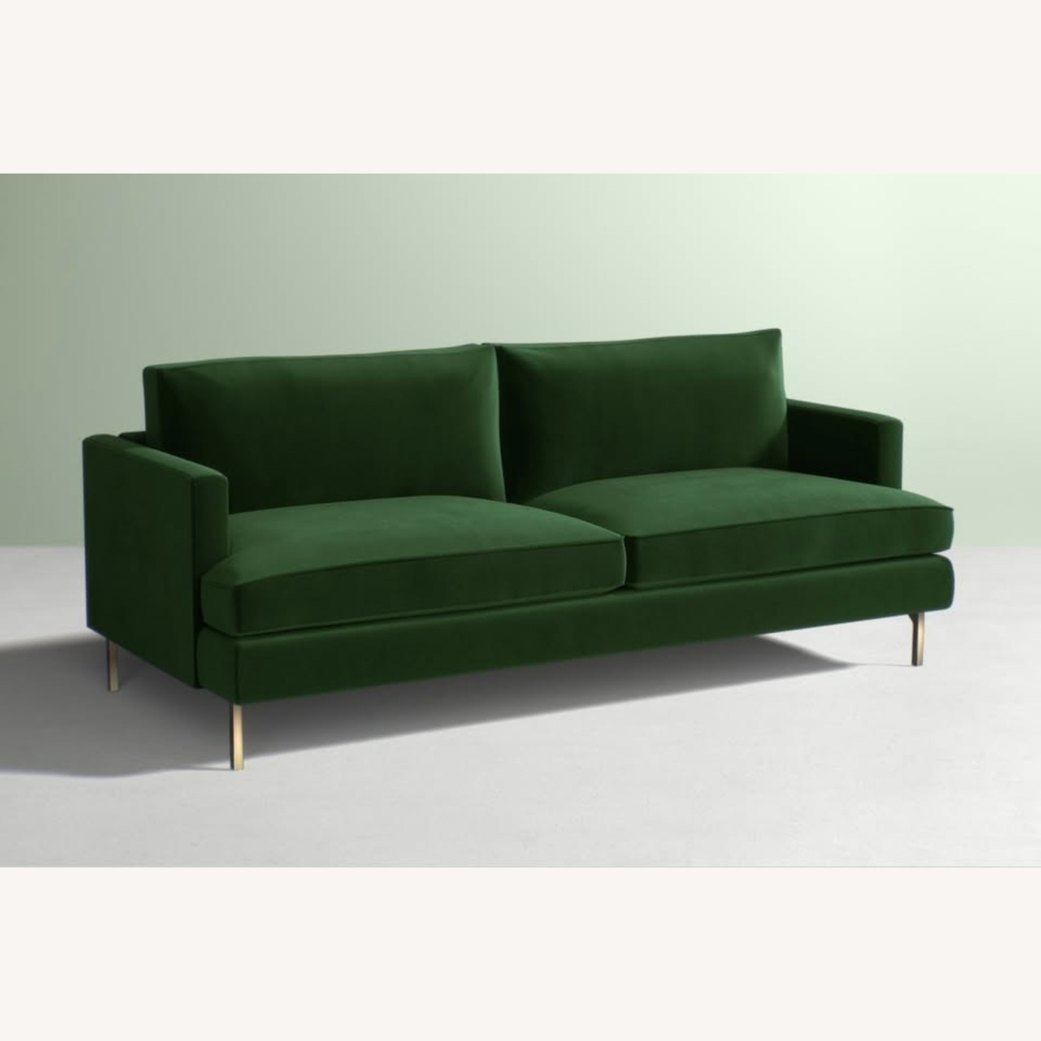 ABC Home Hannah Apartment Sofa in Emerald Green - image-1