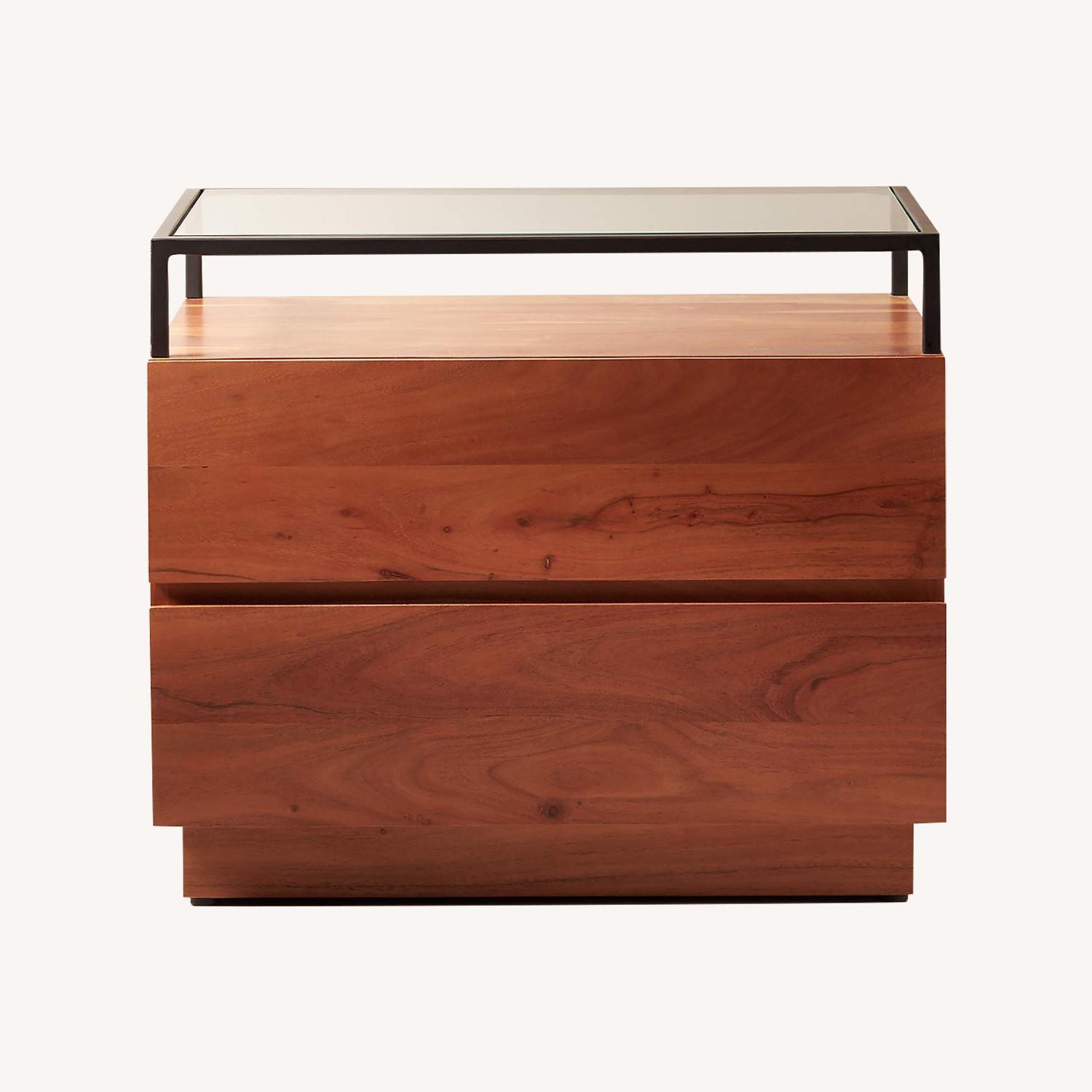 CB2 Lawson Natural Wood Nightstands - image-0