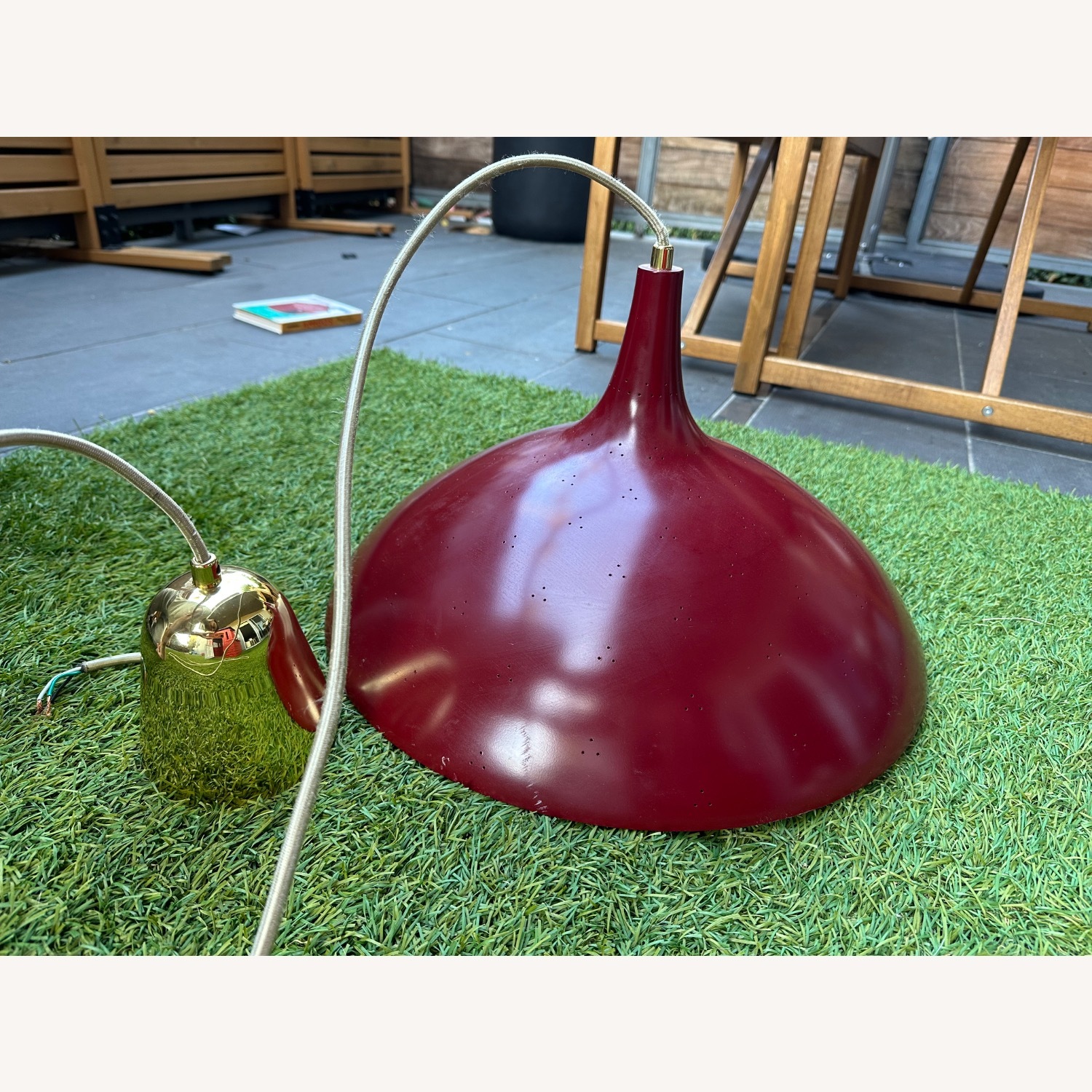 Gubi Tynell 1965 Pendant - Chianti Red - image-7