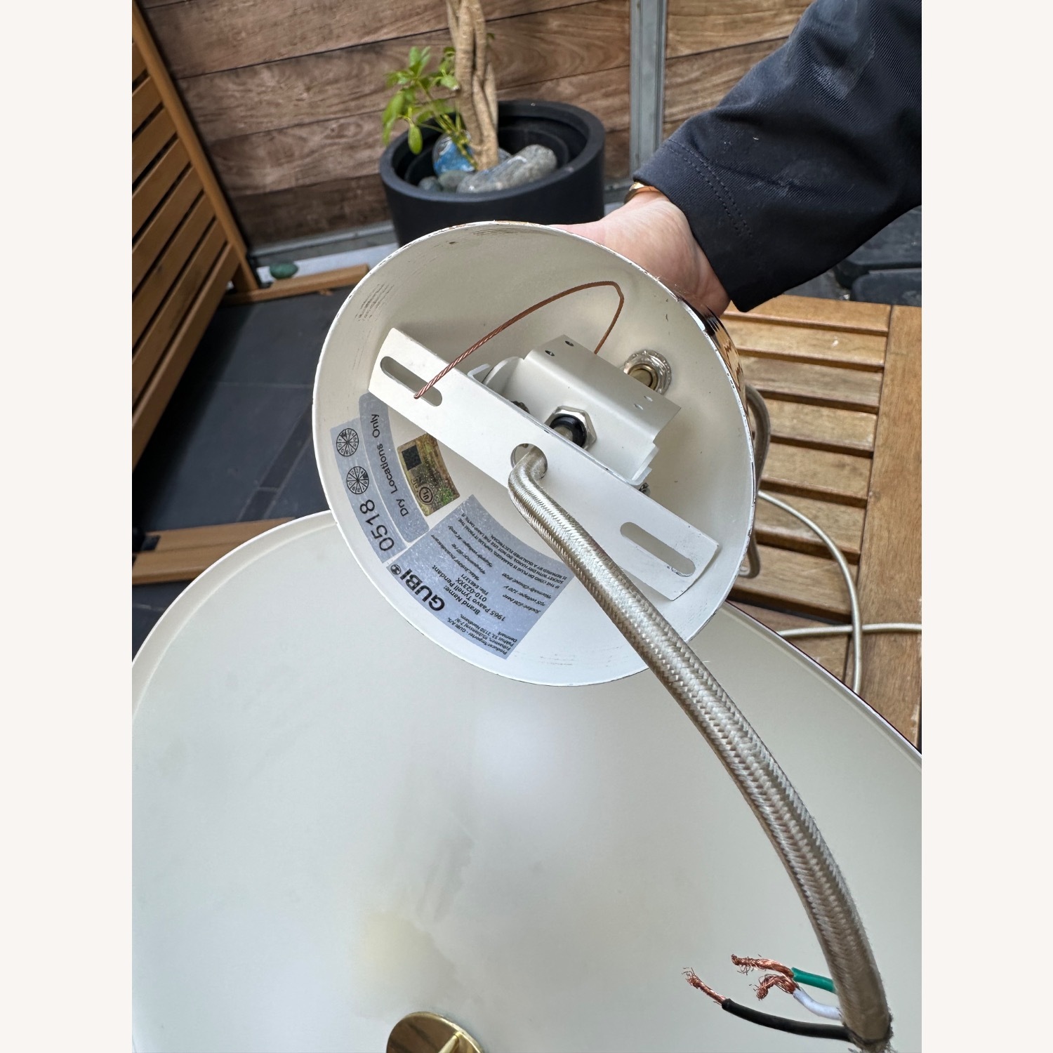 Gubi Tynell 1965 Pendant - Chianti Red - image-6