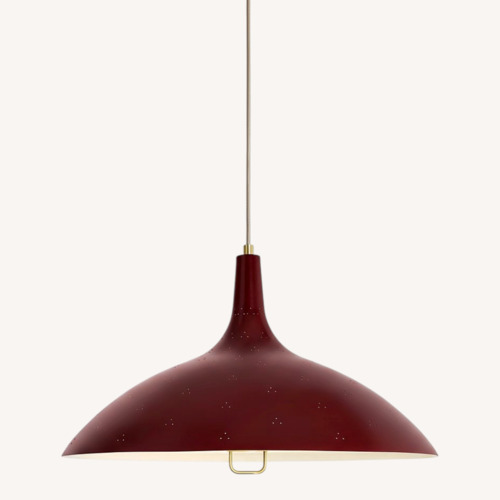 Used Gubi Tynell 1965 Pendant - Chianti Red for sale on AptDeco