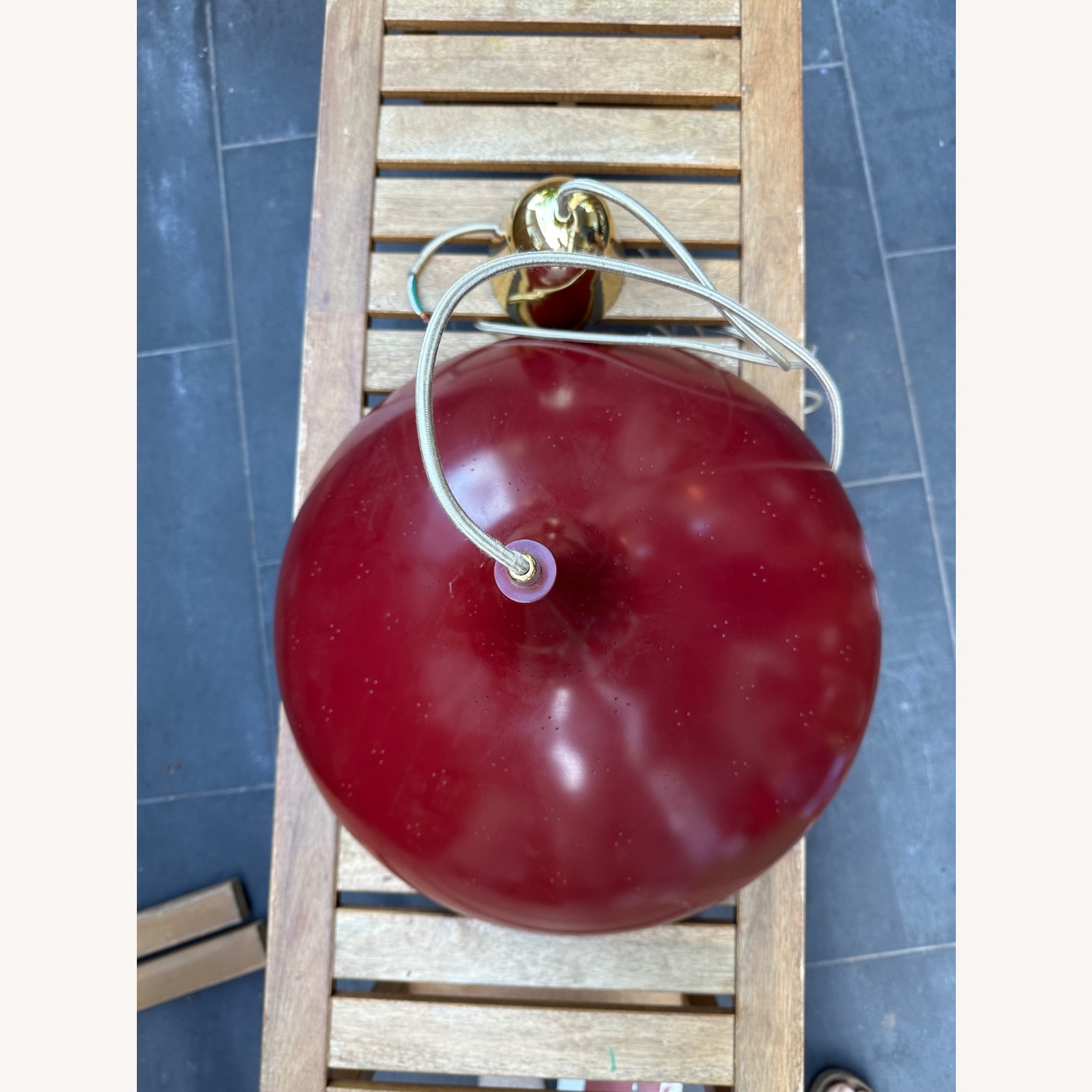 Gubi Tynell 1965 Pendant - Chianti Red - image-4