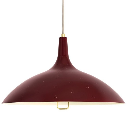 Used Gubi Tynell 1965 Pendant - Chianti Red for sale on AptDeco