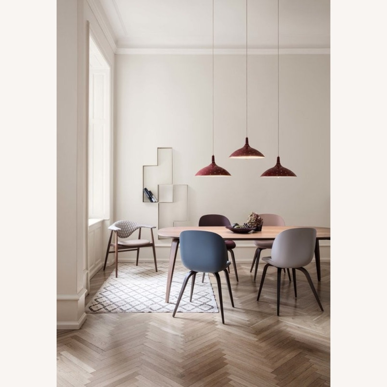 Gubi Tynell 1965 Pendant - Chianti Red - image-2