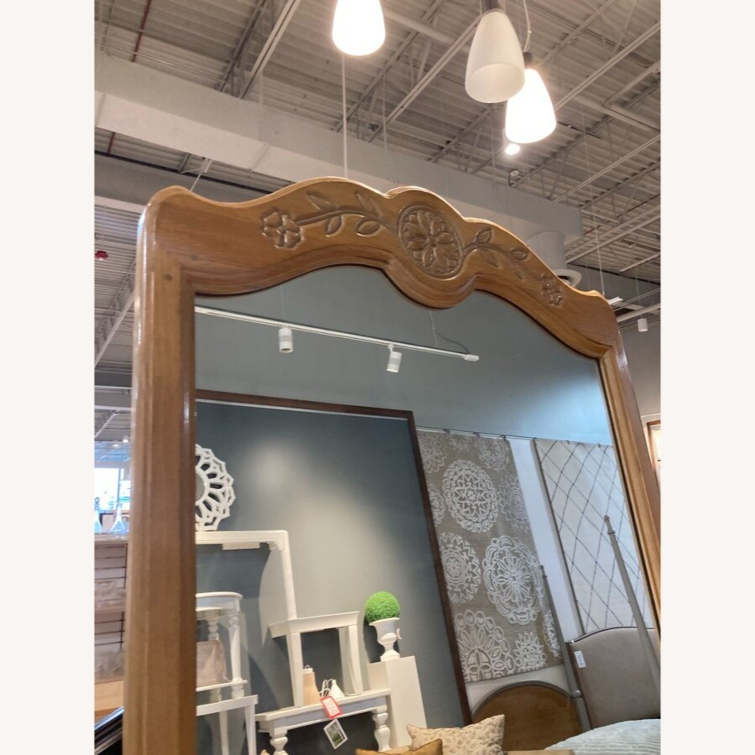 French Country 9-Drawer w Mirror Dresser - image-7