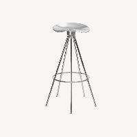 Pepe Cortés Amat 3 - Jamaica Silver Metal Stools
