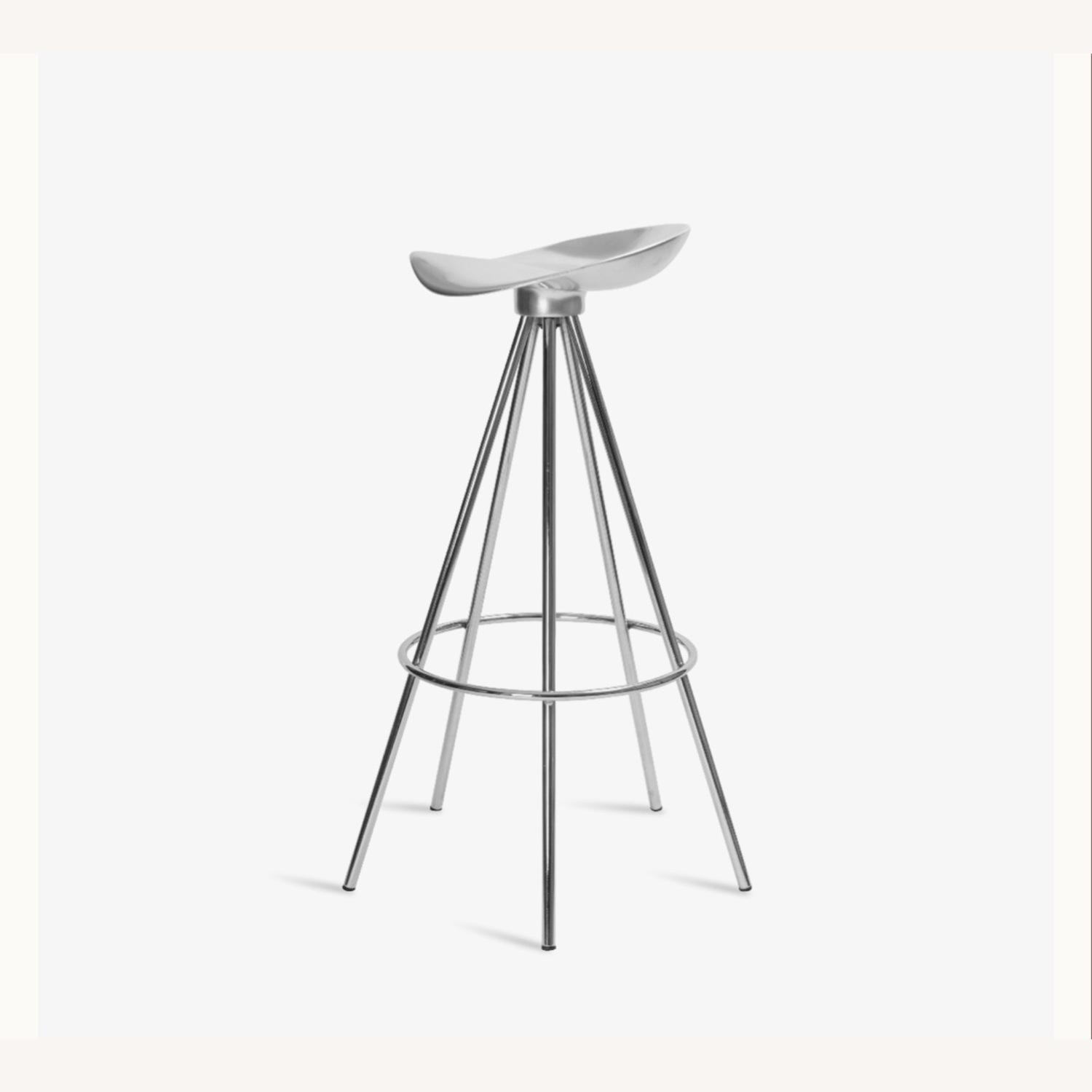 Pepe Cortés Amat 3 - Jamaica Silver Metal Stools - image-3