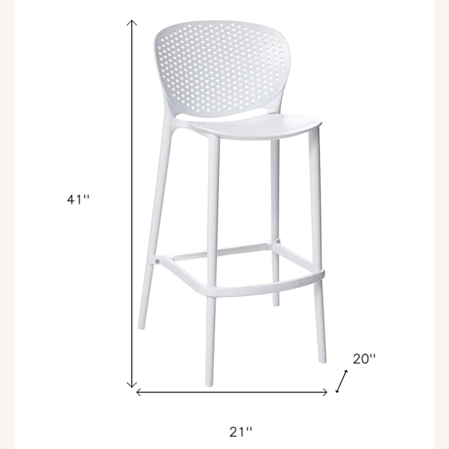 AllModern White Resin Patio Furniture Set - image-2