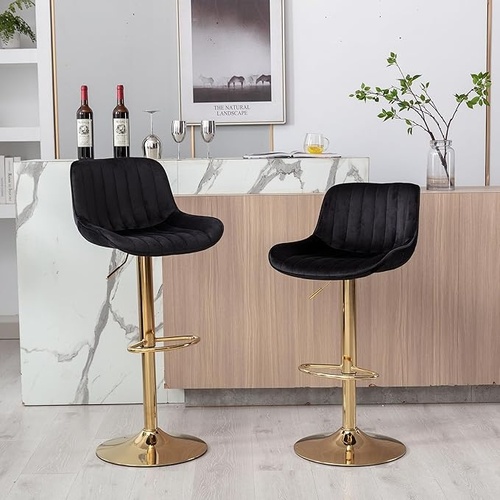 Used Black Velvet Dining Chairs for sale on AptDeco