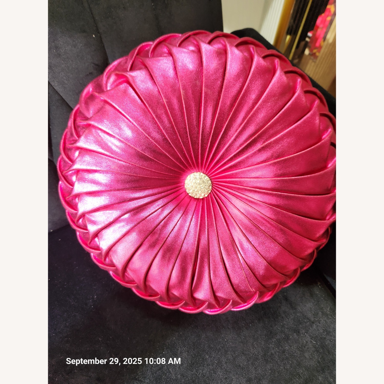 Luxe Pink Throw Pillows - image-2