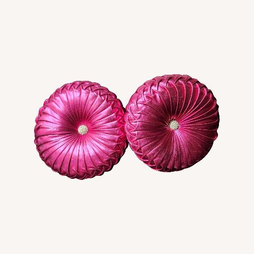 Used Luxe Pink Throw Pillows for sale on AptDeco