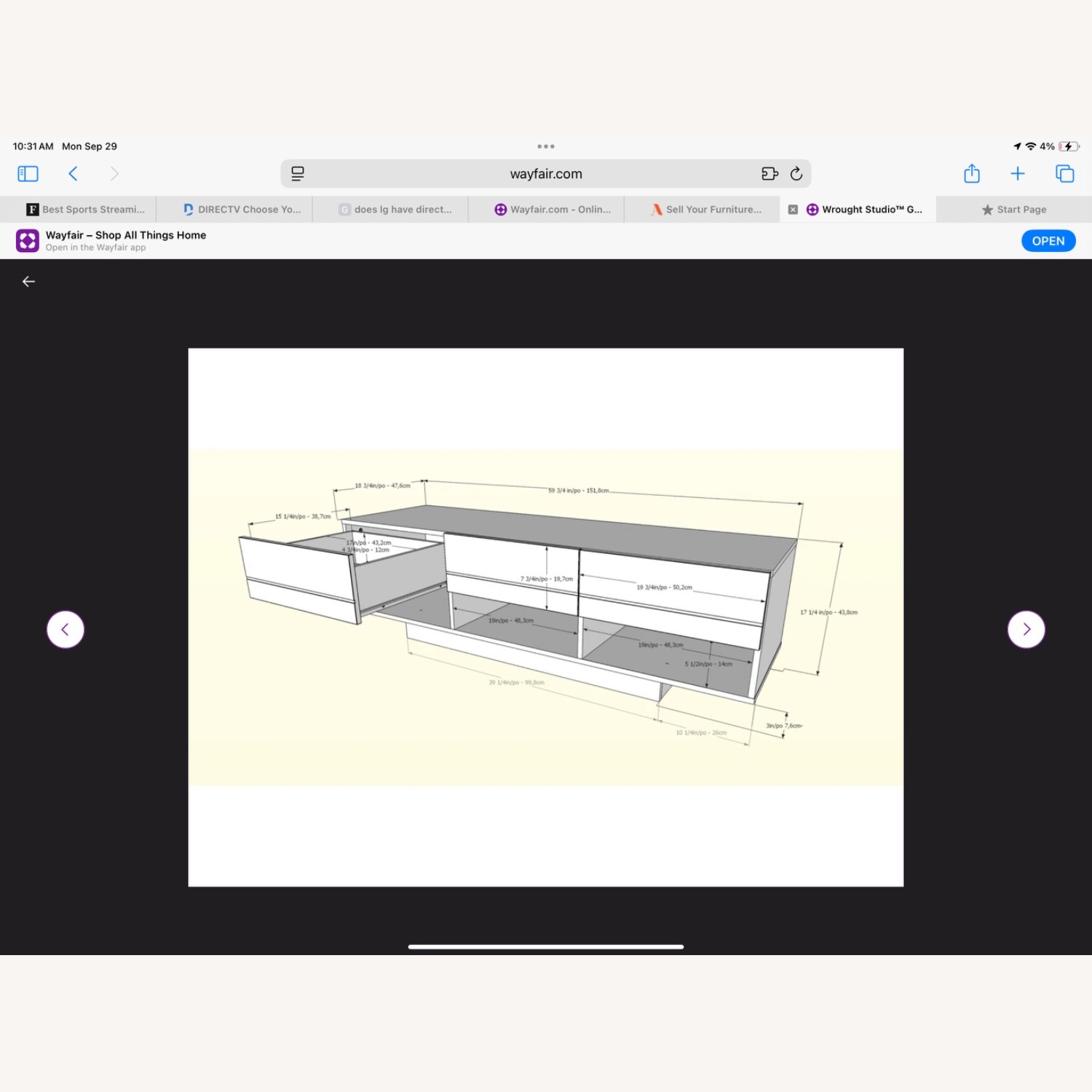 Dark Brown Media Storage - image-5