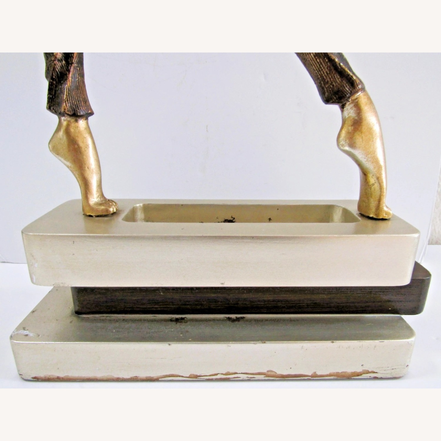 Vintage Artmax Dancing Couple Sculpture - image-4