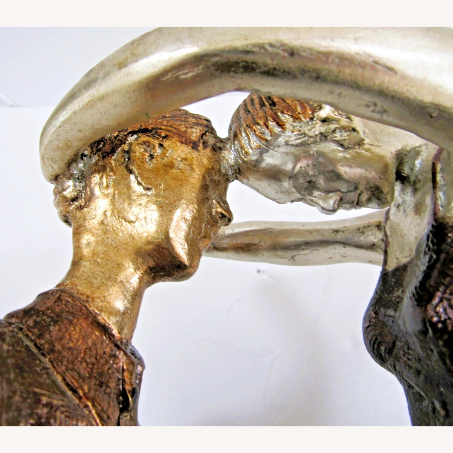 Vintage Artmax Dancing Couple Sculpture - image-14