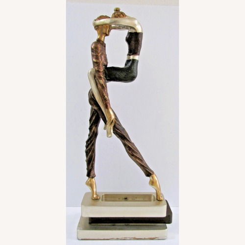 Used Vintage Artmax Dancing Couple Sculpture for sale on AptDeco