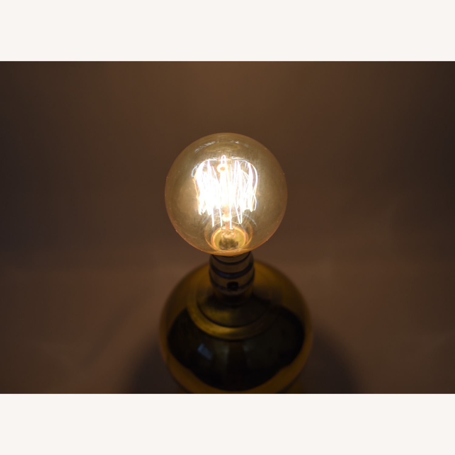 Antique Vintage Style sphere Accent Table Lamp - image-6