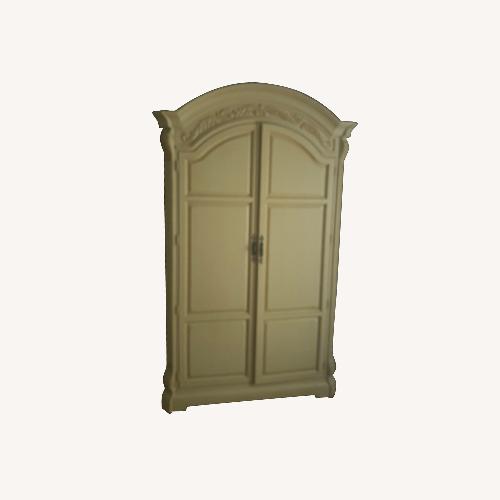 Used Thomasville Armoire with Mirror, Drawers, Shelves for sale on AptDeco